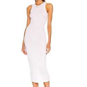 WARDROBE.NYC Tank Dress in White. Size XS